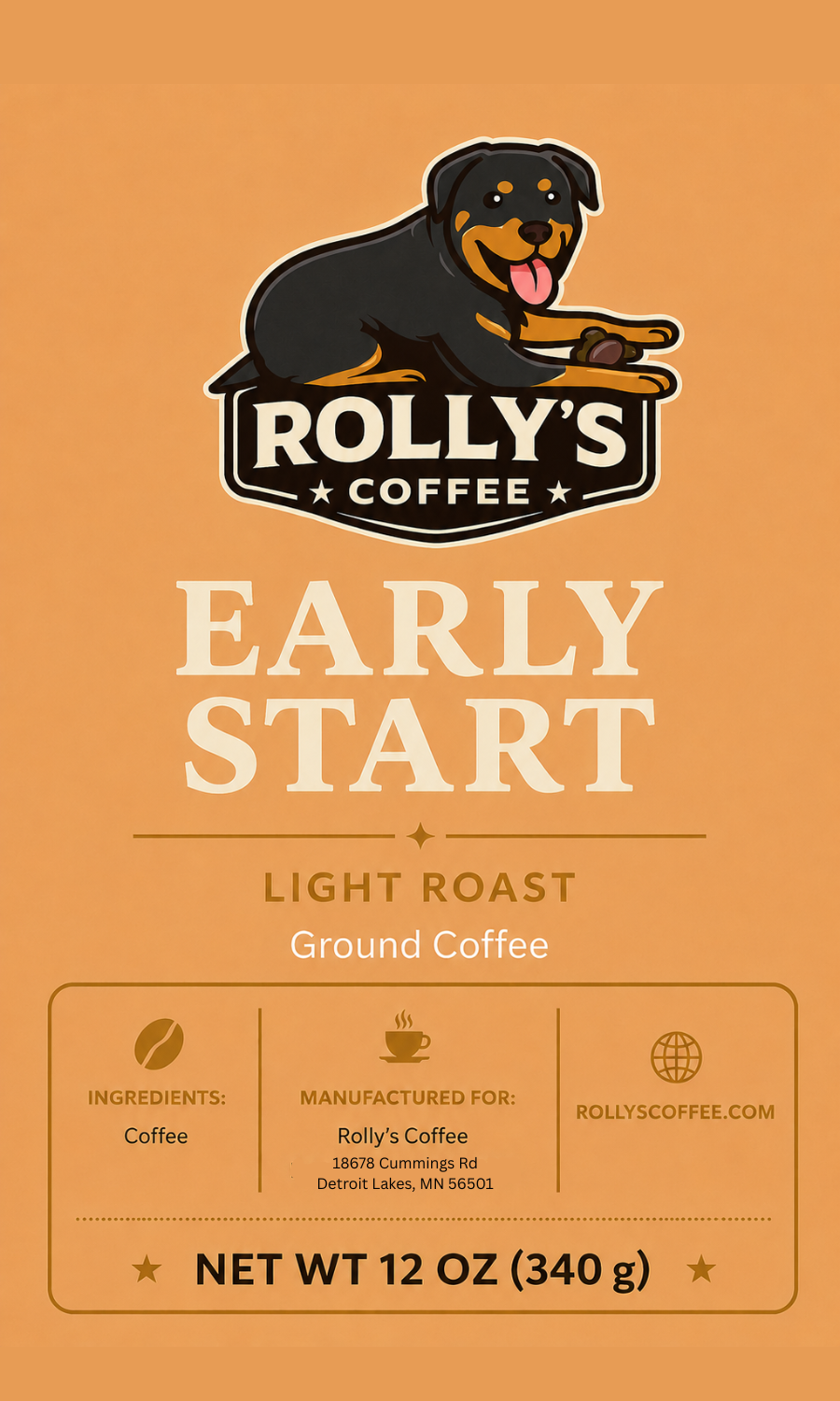 Rolly's Early Start (Light Roast)